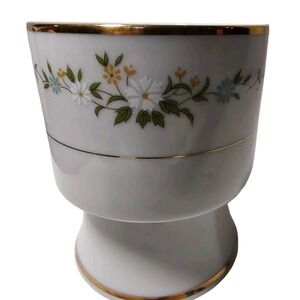 Vintage International China Footed Bowl Fruit Dessert Cup 6038 Serenade Four In‎